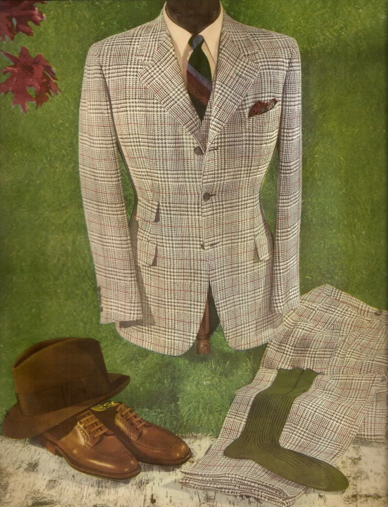 Apparel Arts images Fall 1936 advance edition The Fedora Lounge